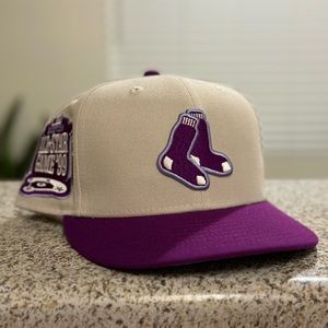 TOPPERZ Boston Red Sox 1999 All Star Game Patch Lavender UV 7 3/8